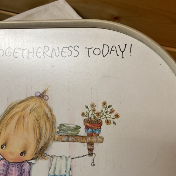 Vintage 1978 Hallmark Melamine Serving Tray - Picture 5 of 8